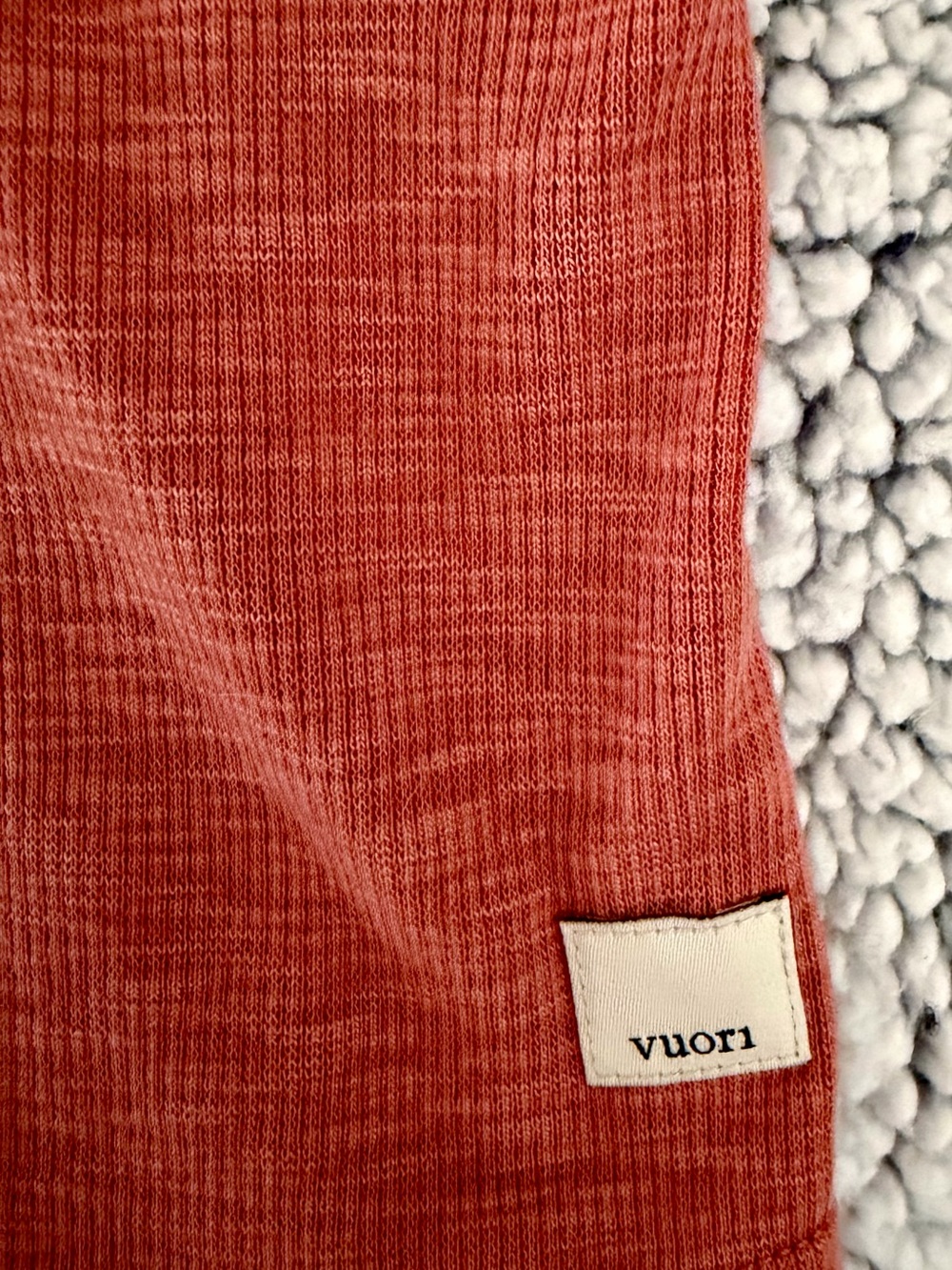 Vuori Lux Performance Rust Racerback Tank - Picture 2 of 5